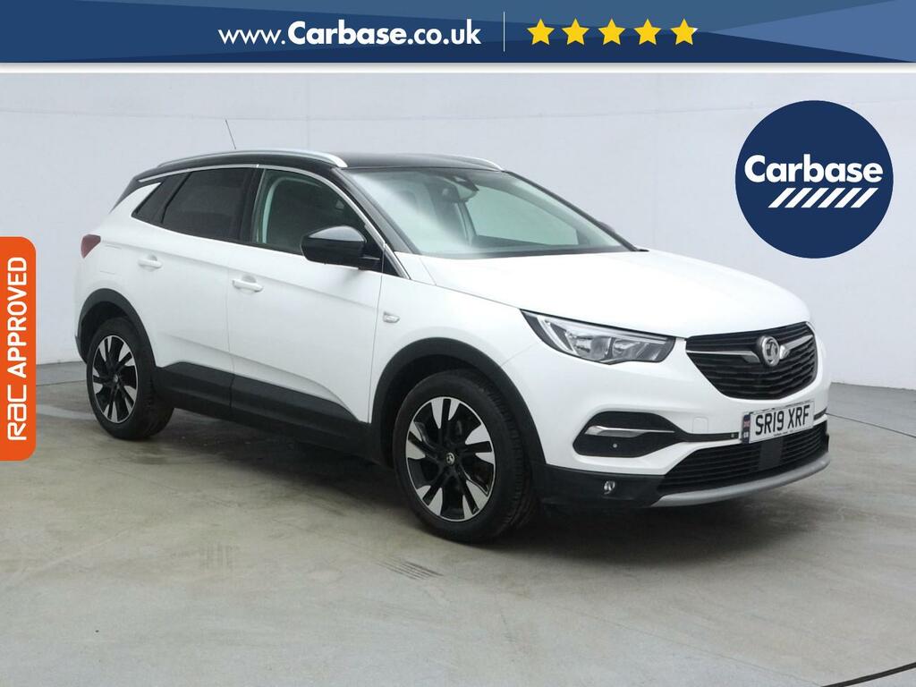 Vauxhall Grandland X 1.2 Turbo Design Line Suv Euro 6 SR19XRF White