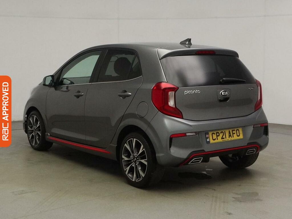 Kia Picanto 1.0 Dpi Gt-line Hatchback Euro 6 CP21AFO Grey #4