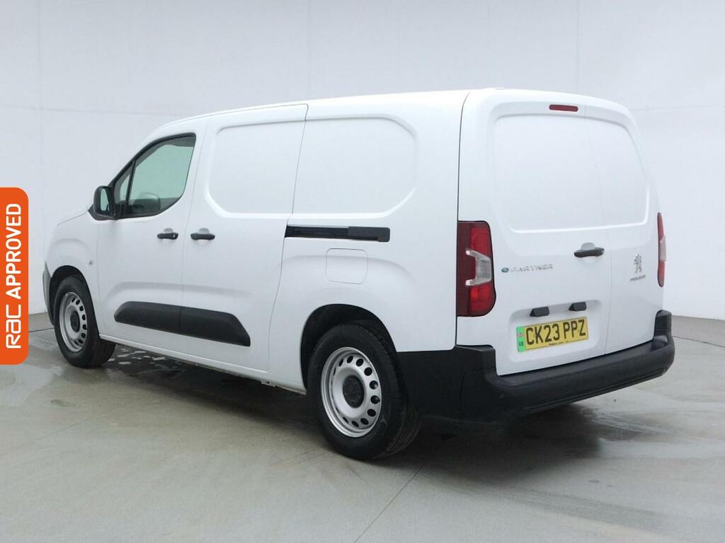 Peugeot E-Partner 800 50Kwh Professional Premium Standard Panel Van White #5