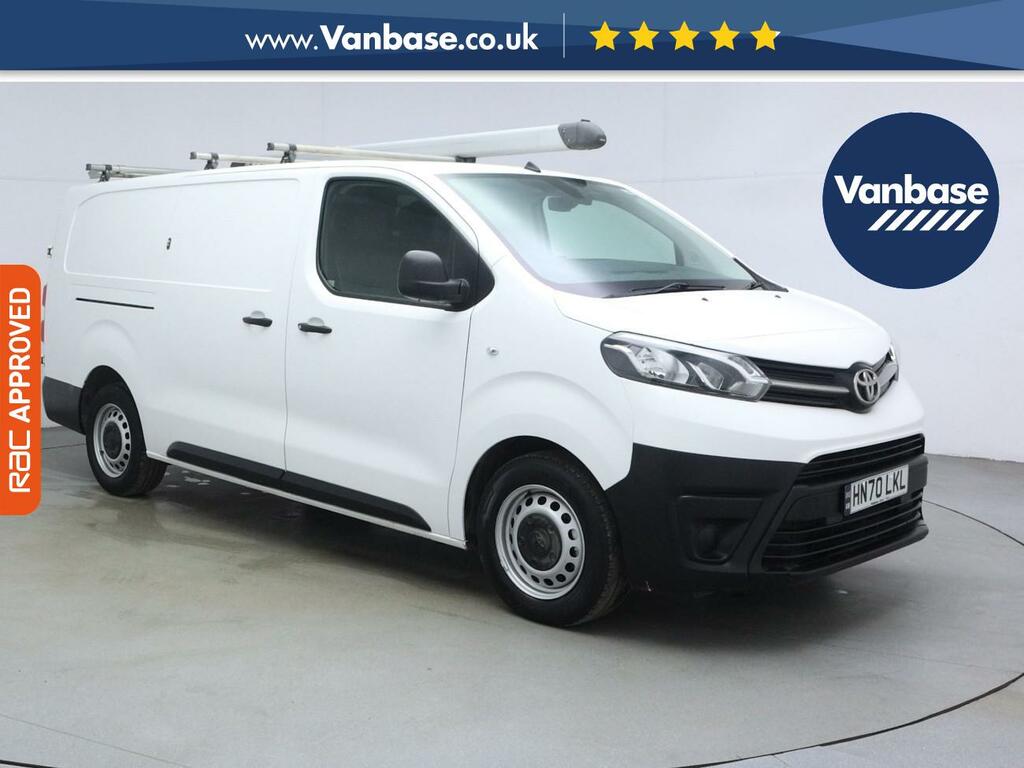 Toyota PROACE 2.0D Icon Long Panel Van 6Dr Lwb Eur White