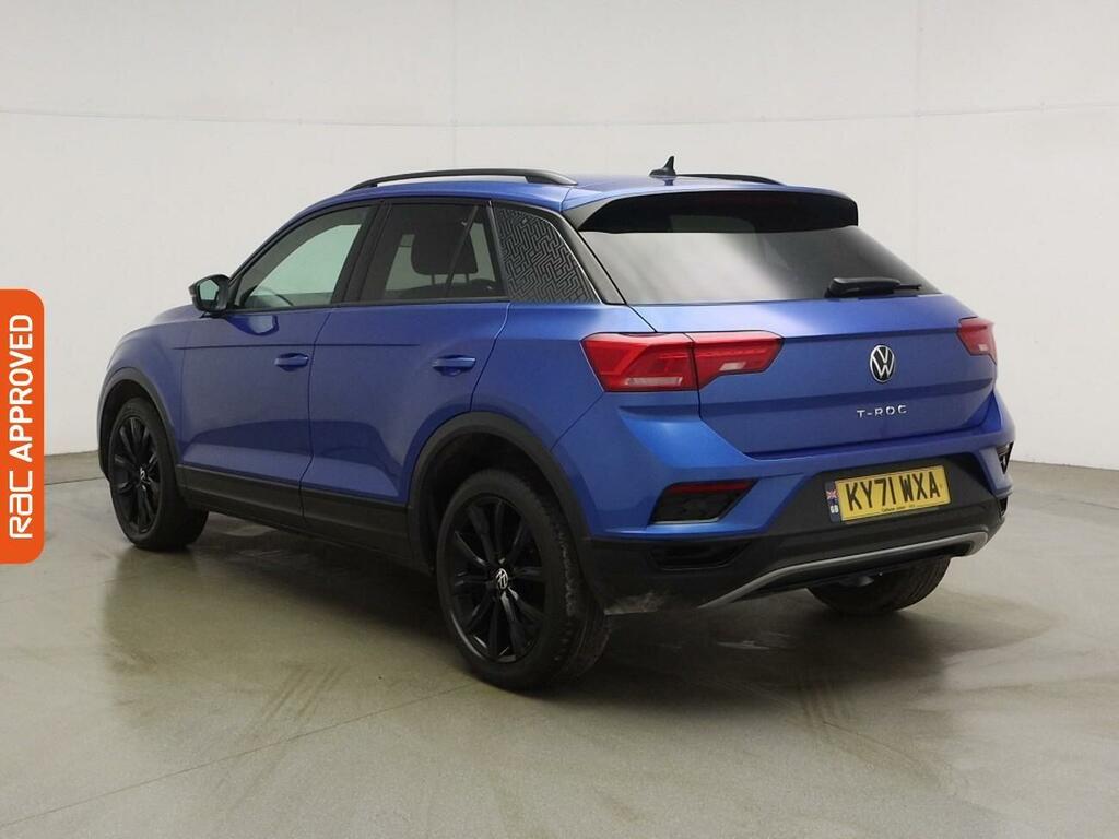 Volkswagen T-Roc 1.0 Tsi Black Edition Suv Euro 6 KY71WXA Blue #4