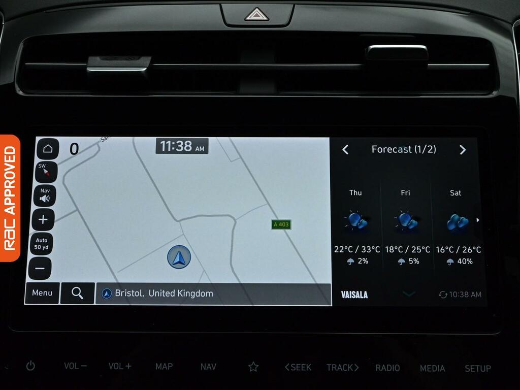 Hyundai Tucson 1.6 H T-gdi Premium Suv Hybrid Eur BL22AEK Silver #3