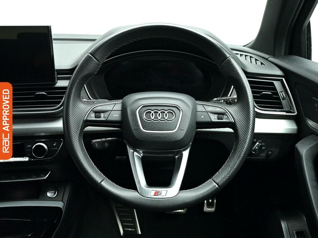 Audi Q5 2.0 Tfsi 45 S Line Suv S Tronic Quattro BP23RFX Black #2