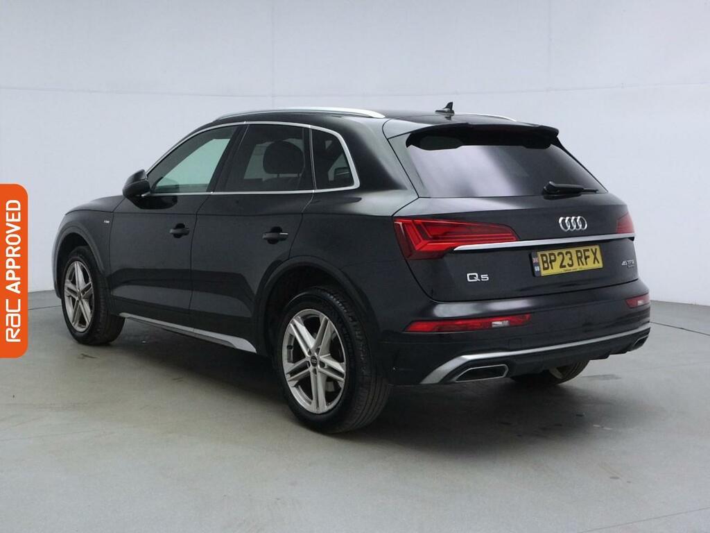 Audi Q5 2.0 Tfsi 45 S Line Suv S Tronic Quattro BP23RFX Black #4