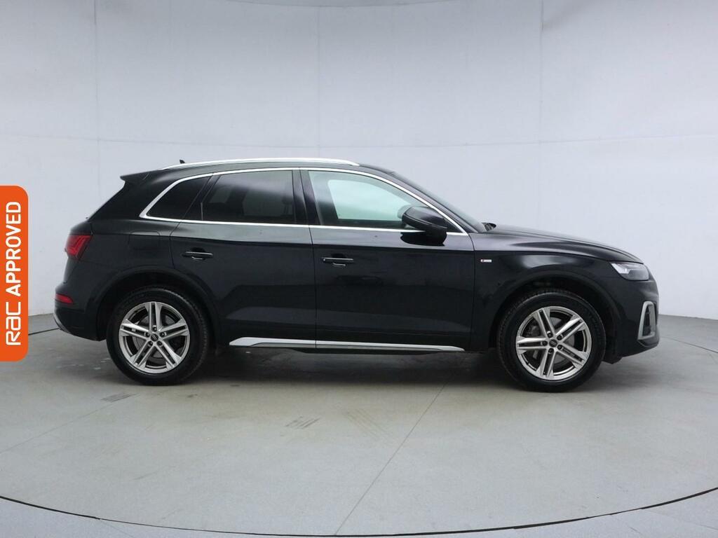 Audi Q5 2.0 Tfsi 45 S Line Suv S Tronic Quattro BP23RFX Black #5