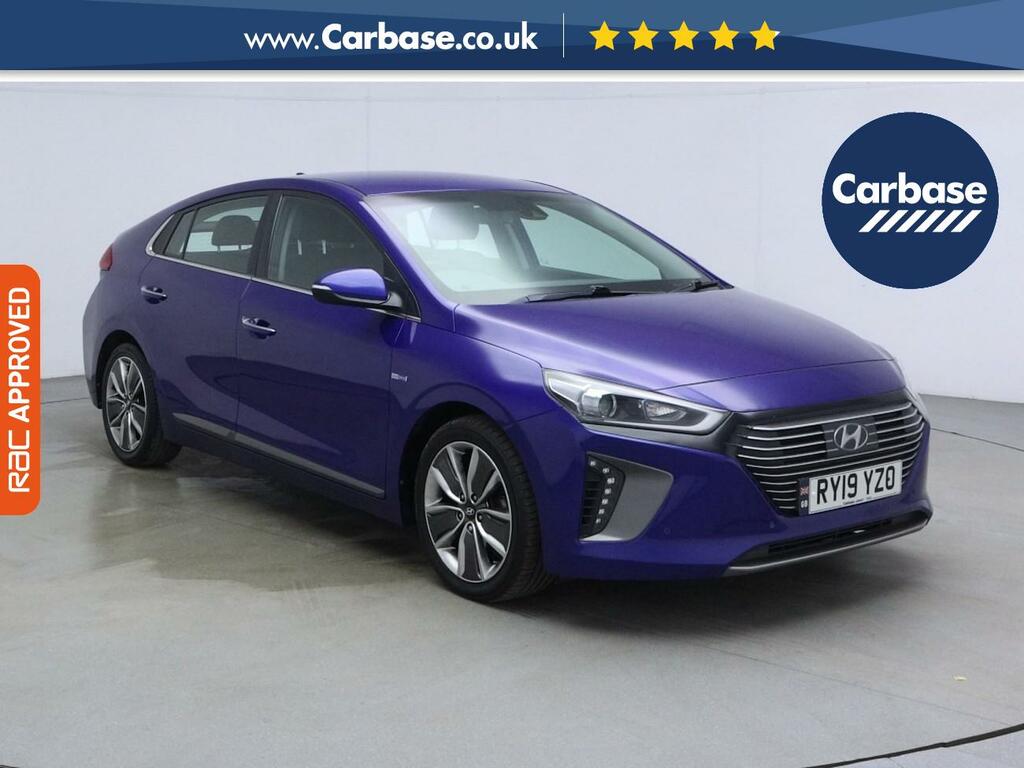 Hyundai Ioniq 1.6 H-gdi Gpf Premium Se Hatchback Hybr RY19YZO Blue