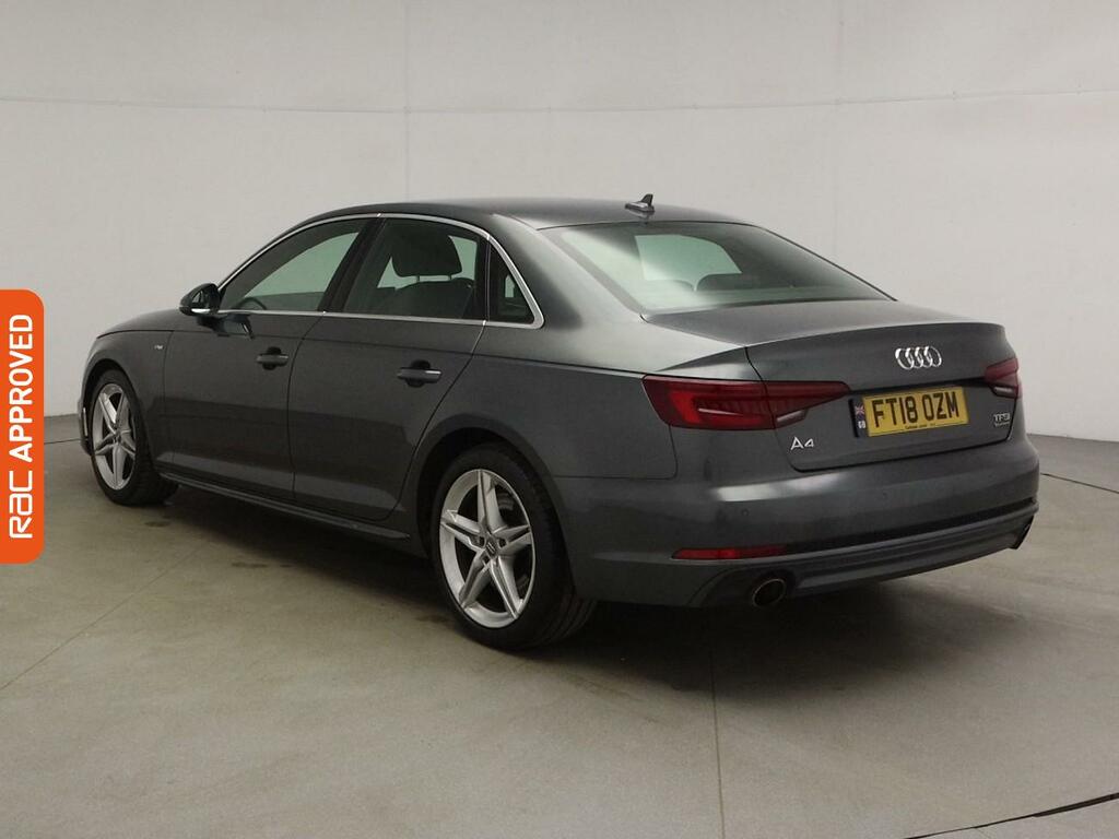 Audi A4 2.0 Tfsi S Line Saloon S Tronic Quattro Grey #4