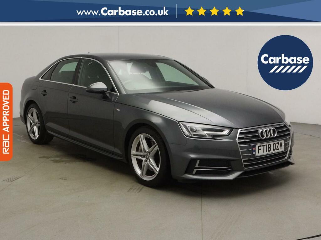 Audi A4 2.0 Tfsi S Line Saloon S Tronic Quattro Grey
