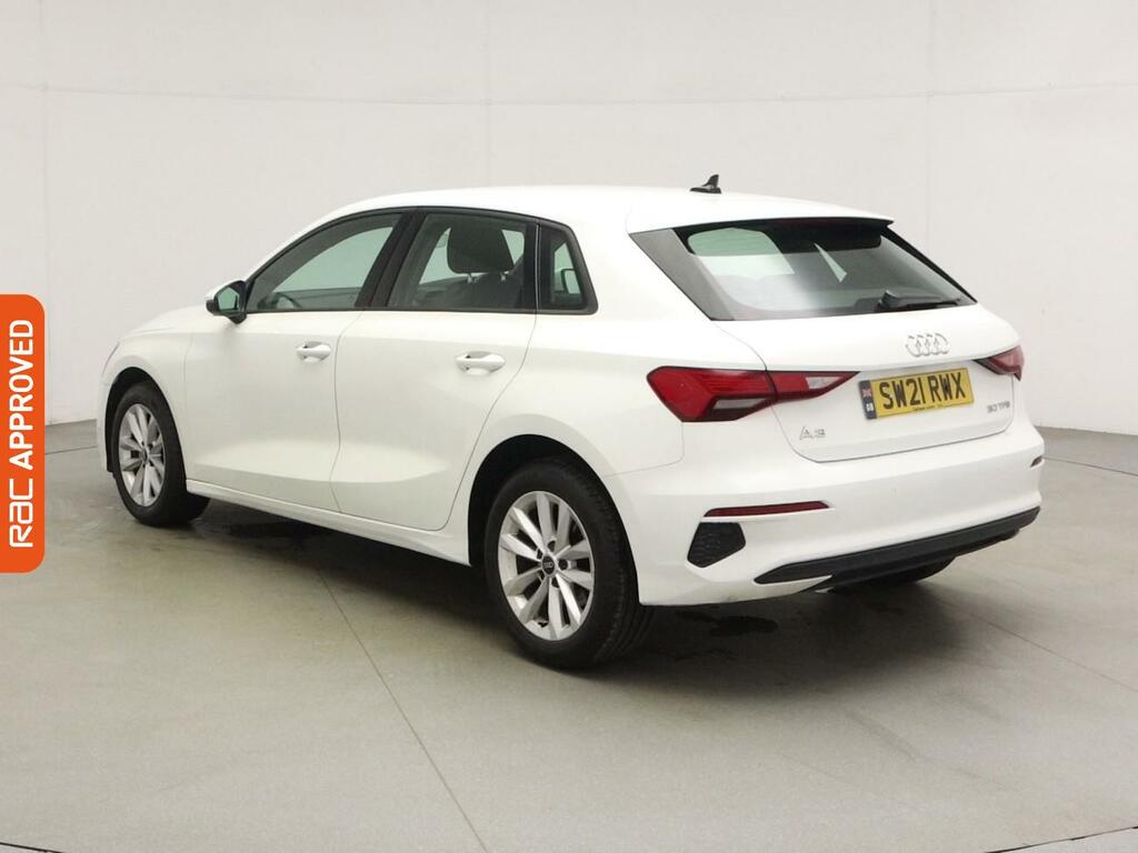 Audi A3 1.0 Tfsi 30 Technik Sportback S Tronic SW21RWX White #4