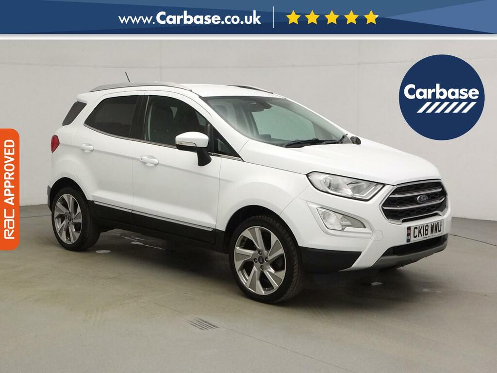 Ford Ecosport 1.0T Ecoboost Titanium Suv Euro CK18WWU White