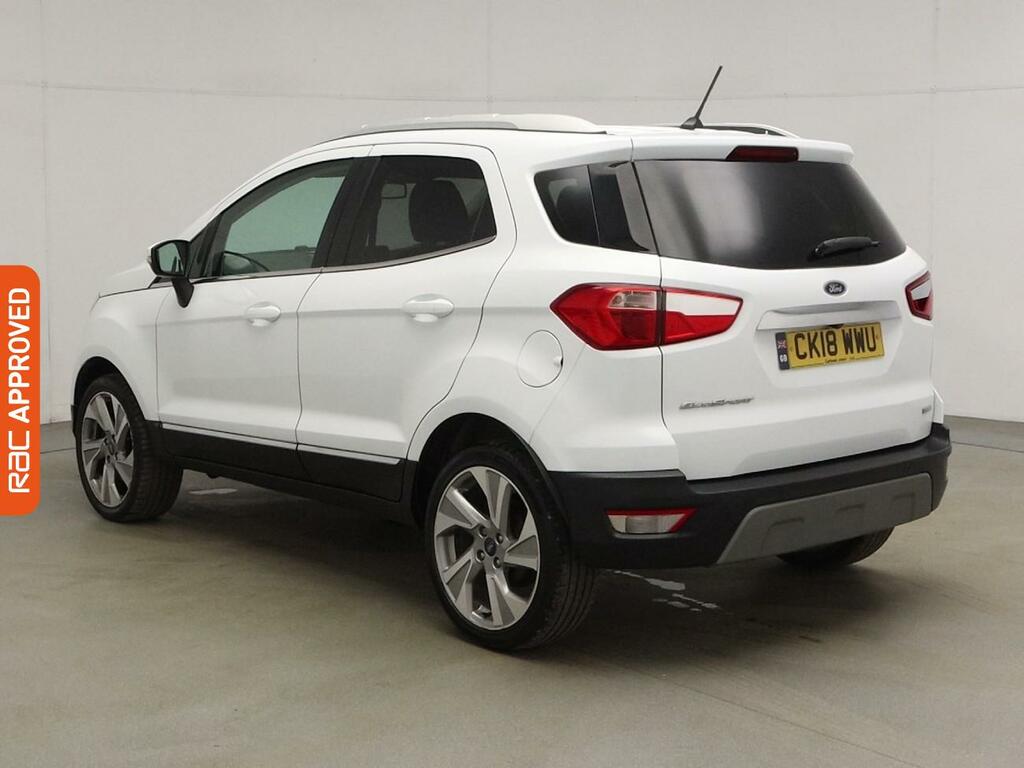 Ford Ecosport 1.0T Ecoboost Titanium Suv Euro CK18WWU White #4