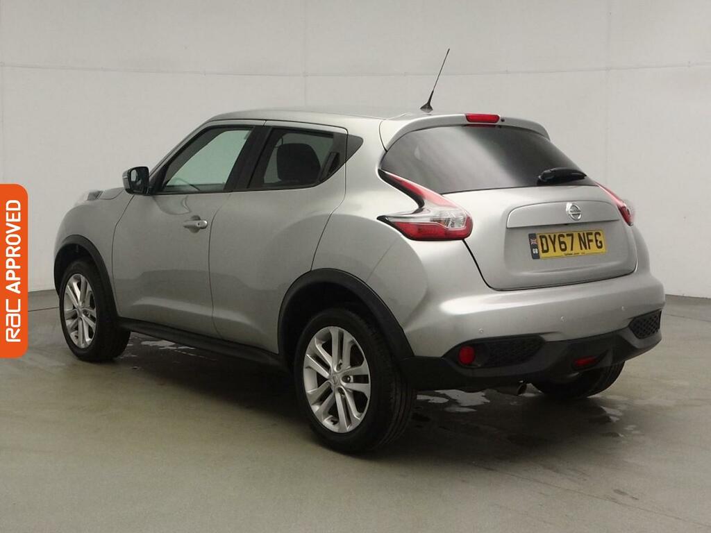 Nissan Juke 1.6 N-connecta Suv Xtron Euro 6 117 Ps DY67NFG Silver #4