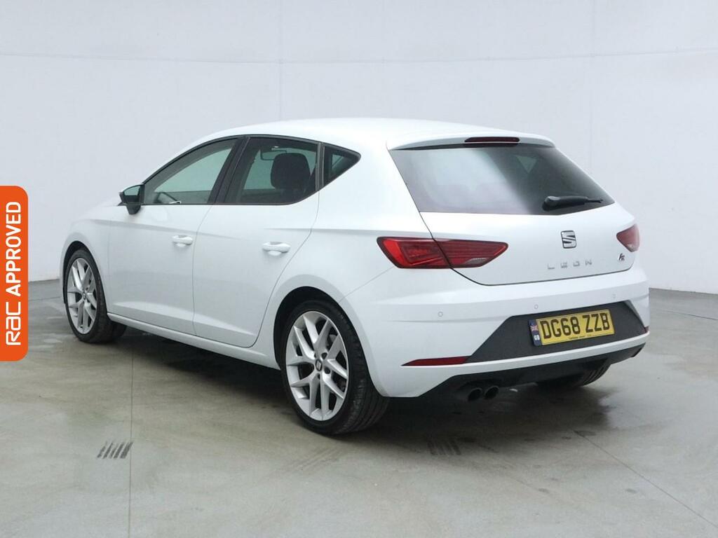 Seat Leon 1.8 Tsi Fr Technology Hatchback White #4