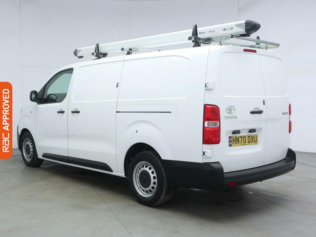 Toyota PROACE 2.0D Icon Long Panel Van 6Dr Lwb Eur White #4