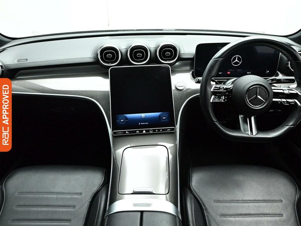 Mercedes-Benz C Class 2.0 C300dh Mhev Amg Line Estate Hybrid MC22CGV Black #2