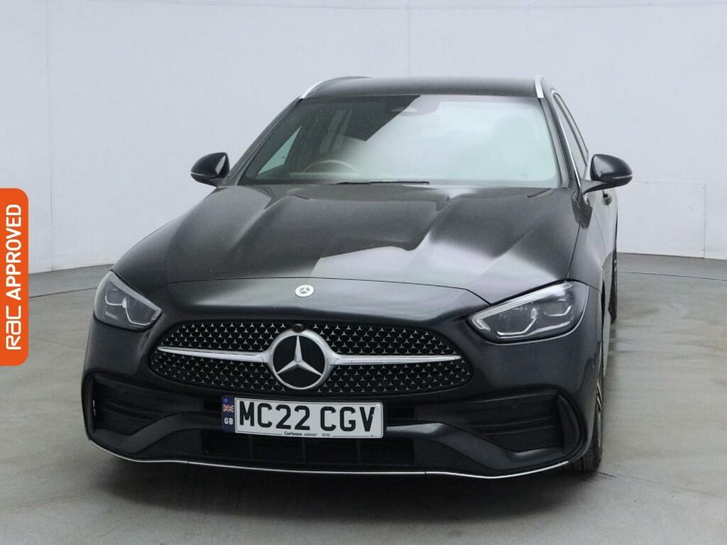 Mercedes-Benz C Class 2.0 C300dh Mhev Amg Line Estate Hybrid MC22CGV Black #6