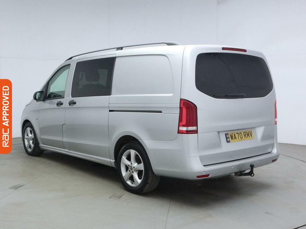 Mercedes-Benz Vito 2.1 119 Cdi Bluetec Crew Van Double Cab Silver #4