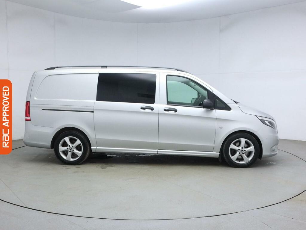 Mercedes-Benz Vito 2.1 119 Cdi Bluetec Crew Van Double Cab Silver #5