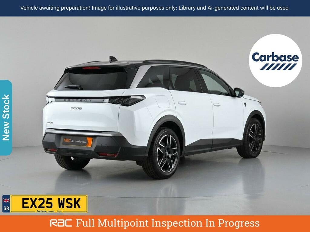 Peugeot 5008 1.2 Gt Suv Hybrid E-dsc6 Euro 6 Ss White
