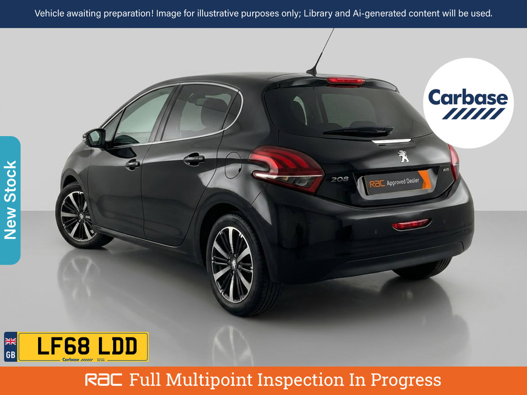 Peugeot 208 1.2 Puretech Gpf Gt Line Hatchback Manu Blue #2