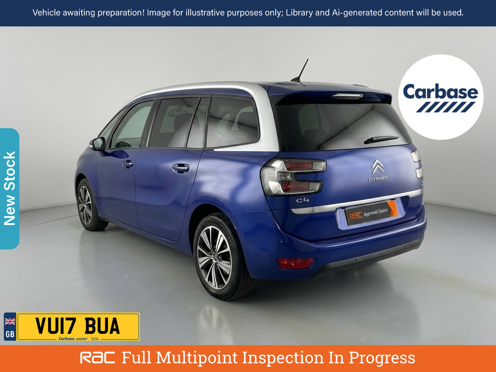 Citroen Grand C4 Picasso 1.2 Puretech Flair Mpv Euro 6 S Blue