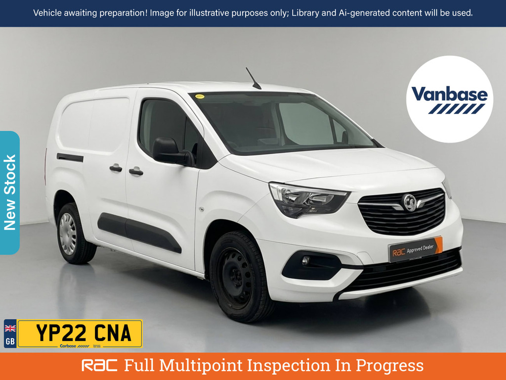 Vauxhall Combo 1.5 Turbo D 2300 Sportive Panel Van Man White