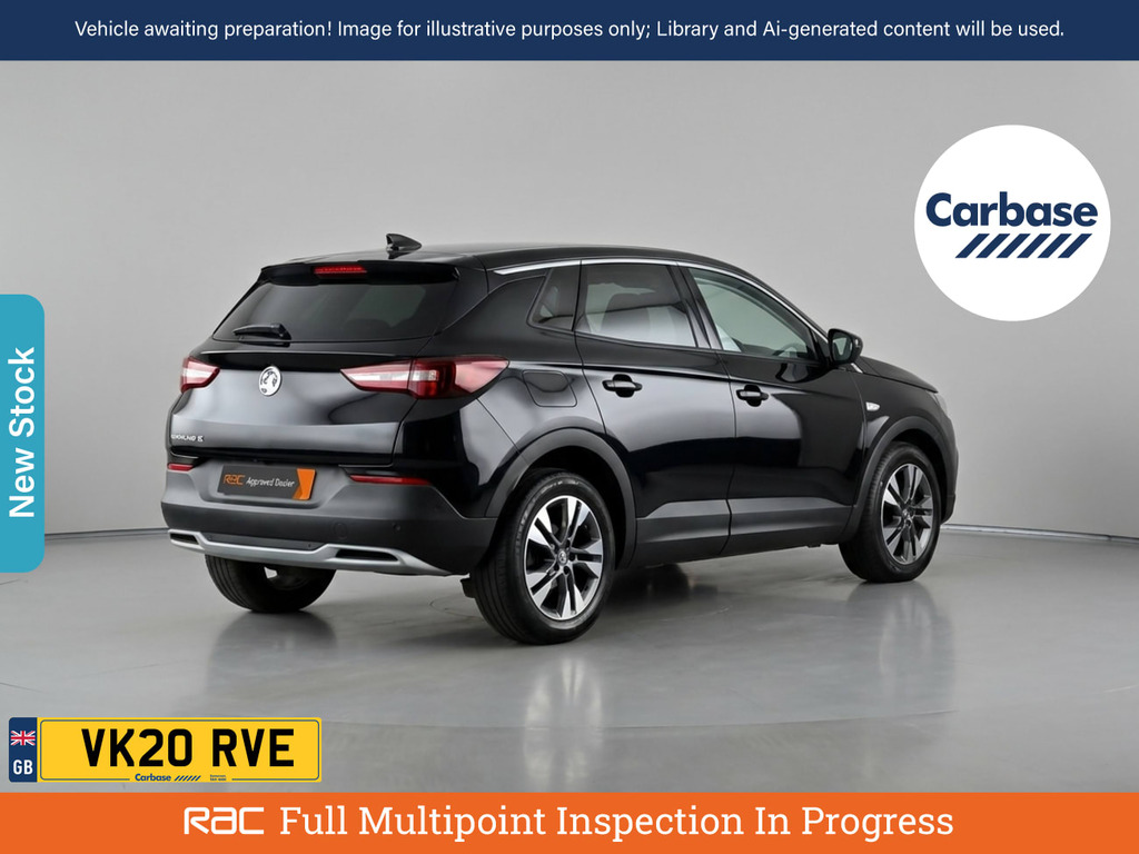 Vauxhall Grandland X 1.2 Turbo Sri Nav Suv Euro 6 S Black