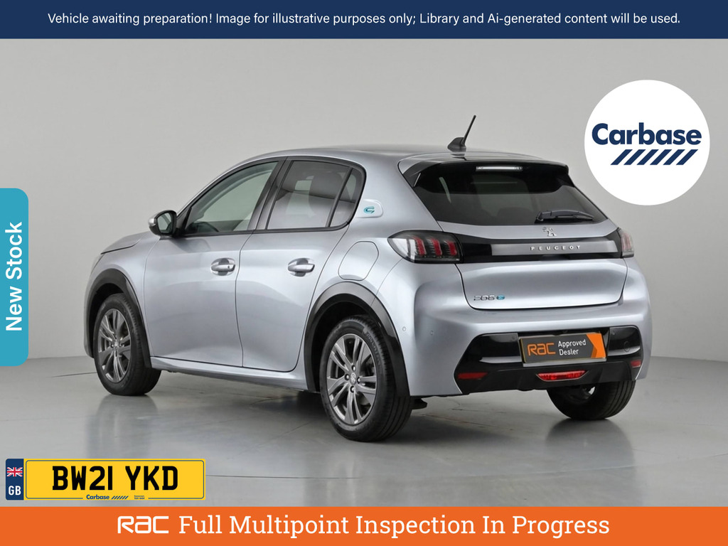 Peugeot e-208 50Kwh Allure Premium Hatchback Grey #2
