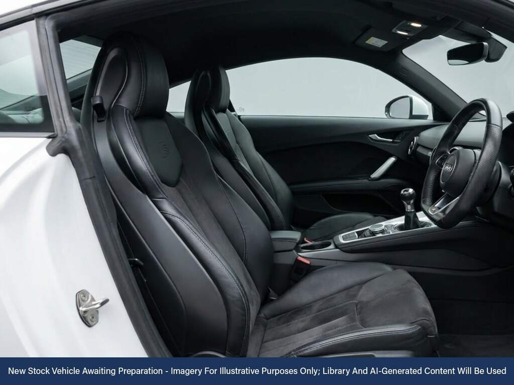 Audi TT 1.8 Tfsi S Line Coupe Euro 6 S White