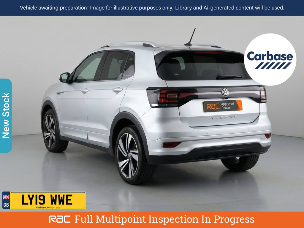 Volkswagen T-Cross 1.0 Tsi R-line Suv Euro 6 Ss Silver #2
