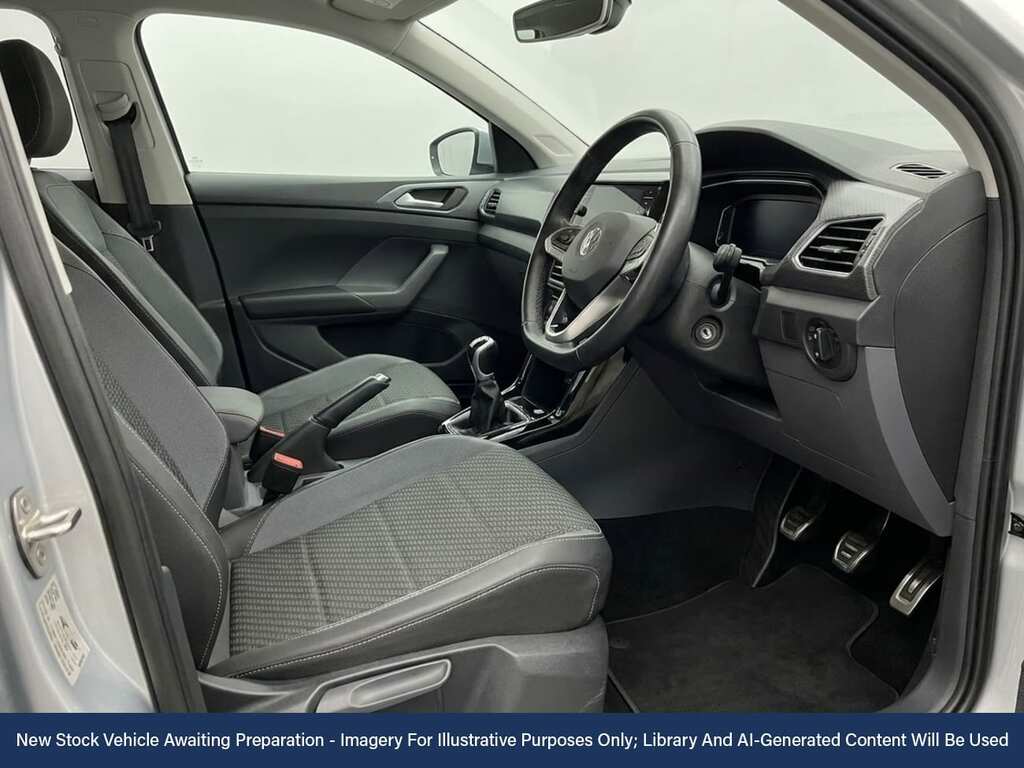 Volkswagen T-Cross 1.0 Tsi R-line Suv Euro 6 Ss Silver #3
