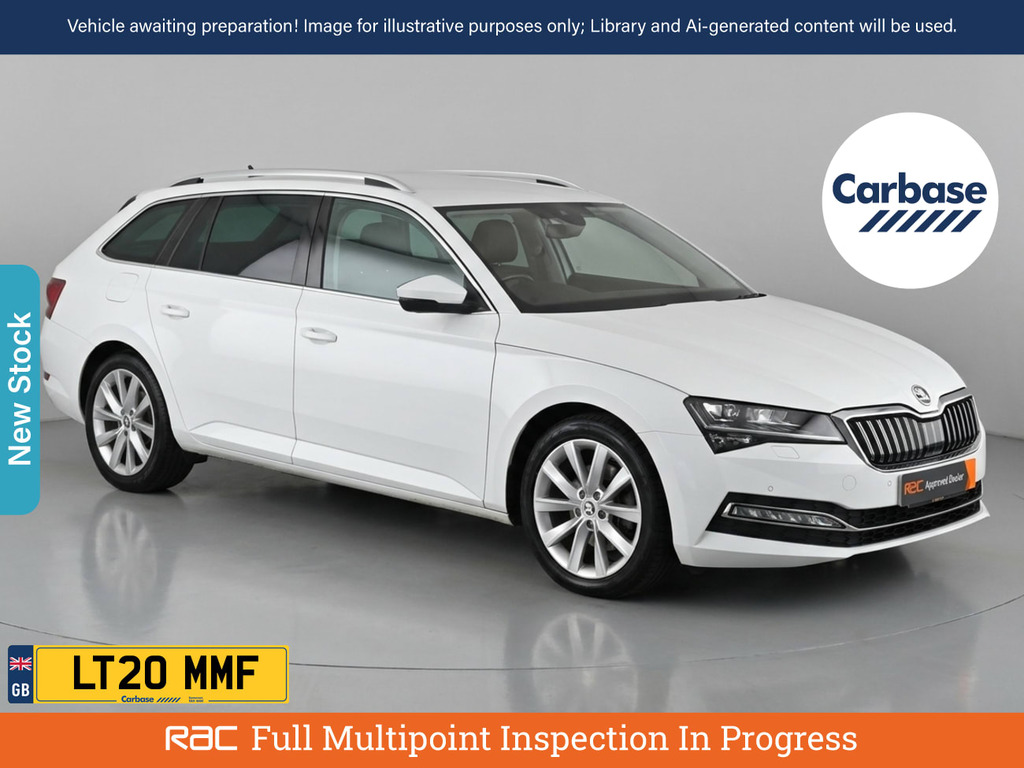 Skoda Superb 1.4 Tsi Iv 13Kwh Se Technology Estate P White