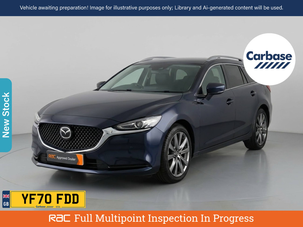 Mazda 6 2.0 Skyactiv-g Se-l Tourer Euro Blue