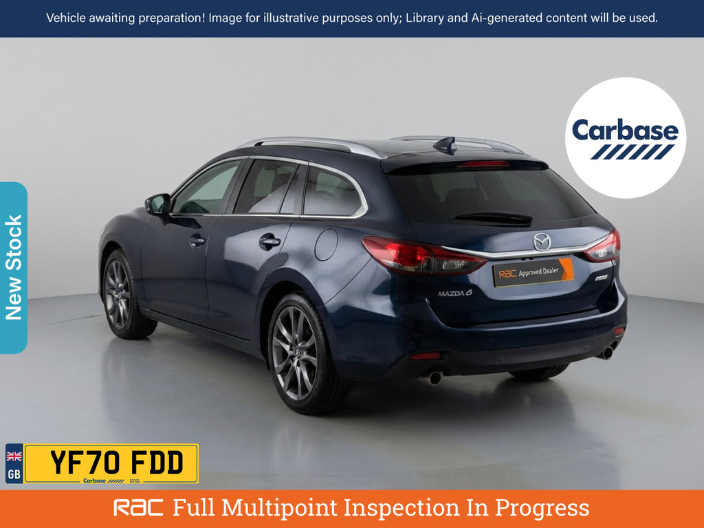 Mazda 6 2.0 Skyactiv-g Se-l Tourer Euro Blue #2