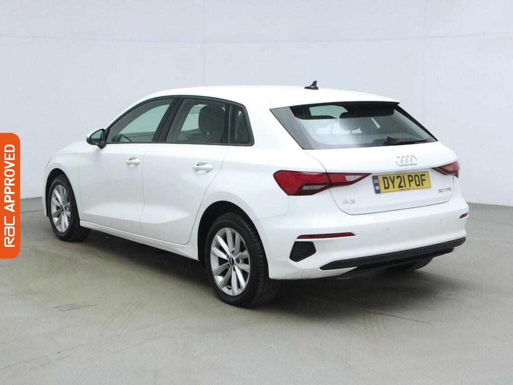 Audi A3 1.0 Tfsi 30 Technik Sportback S Tronic DY21POF White #4