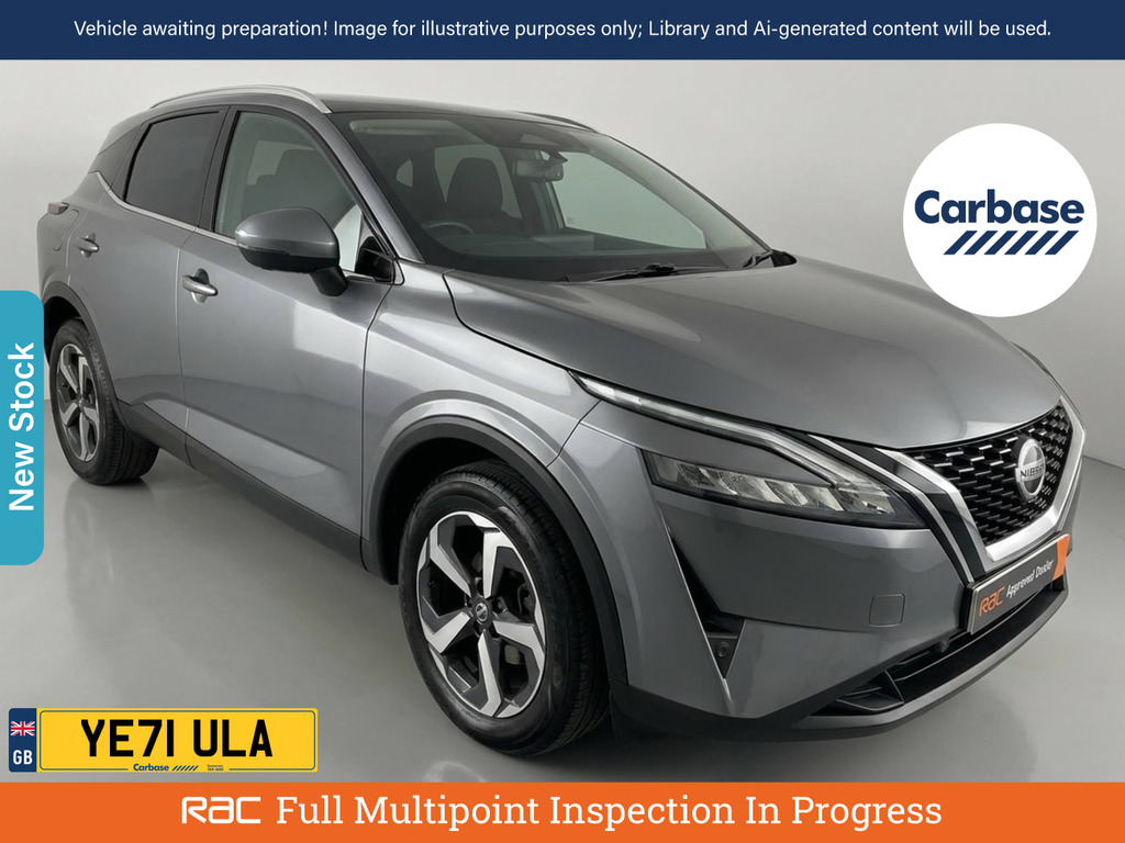Nissan Qashqai 1.3 Dig-t Mhev N-connecta Suv Hybrid Xt Grey