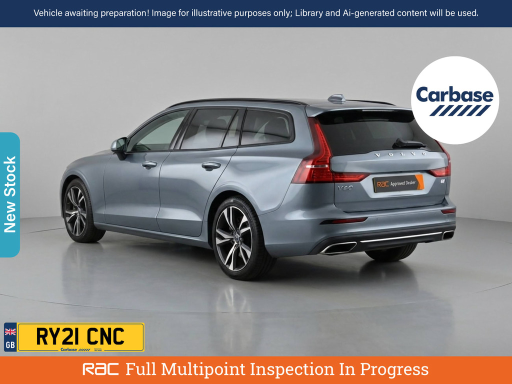 Volvo V60 2.0 B4 Mhev R-design Estate Hybrid Grey #2