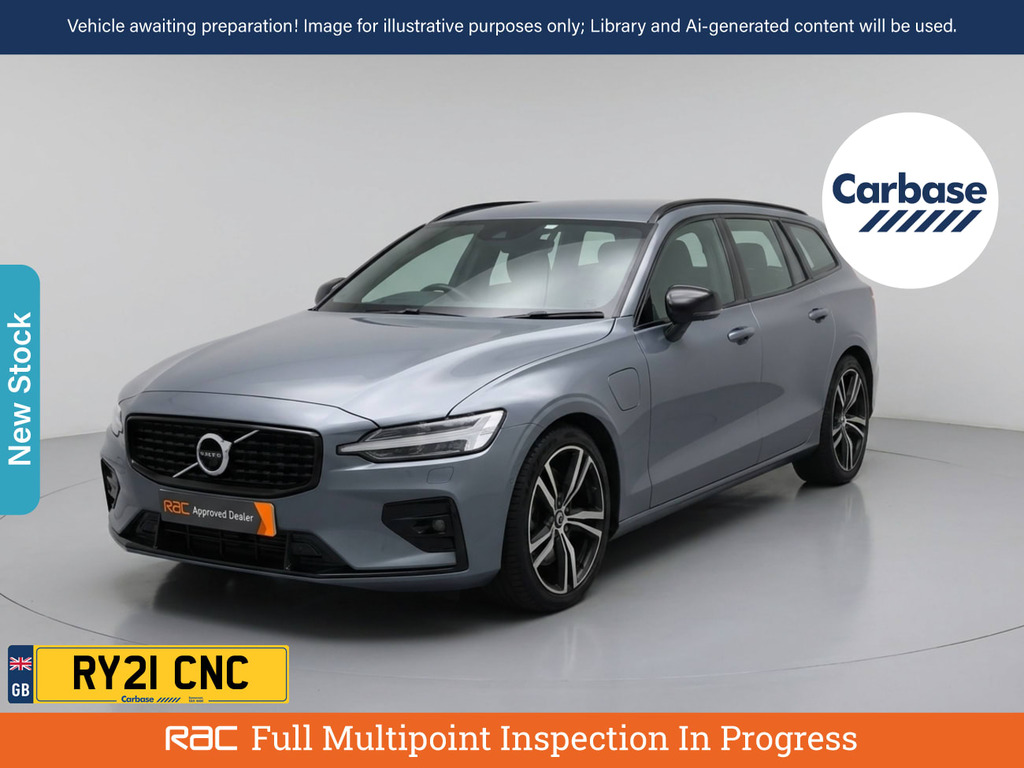 Volvo V60 2.0 B4 Mhev R-design Estate Hybrid Grey