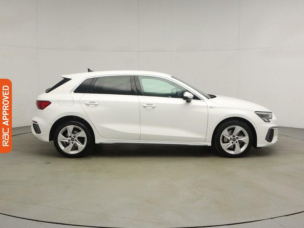Audi A3 1.4 Tfsie 40 S Line Sportback Plug-in H YB73XJH White #5