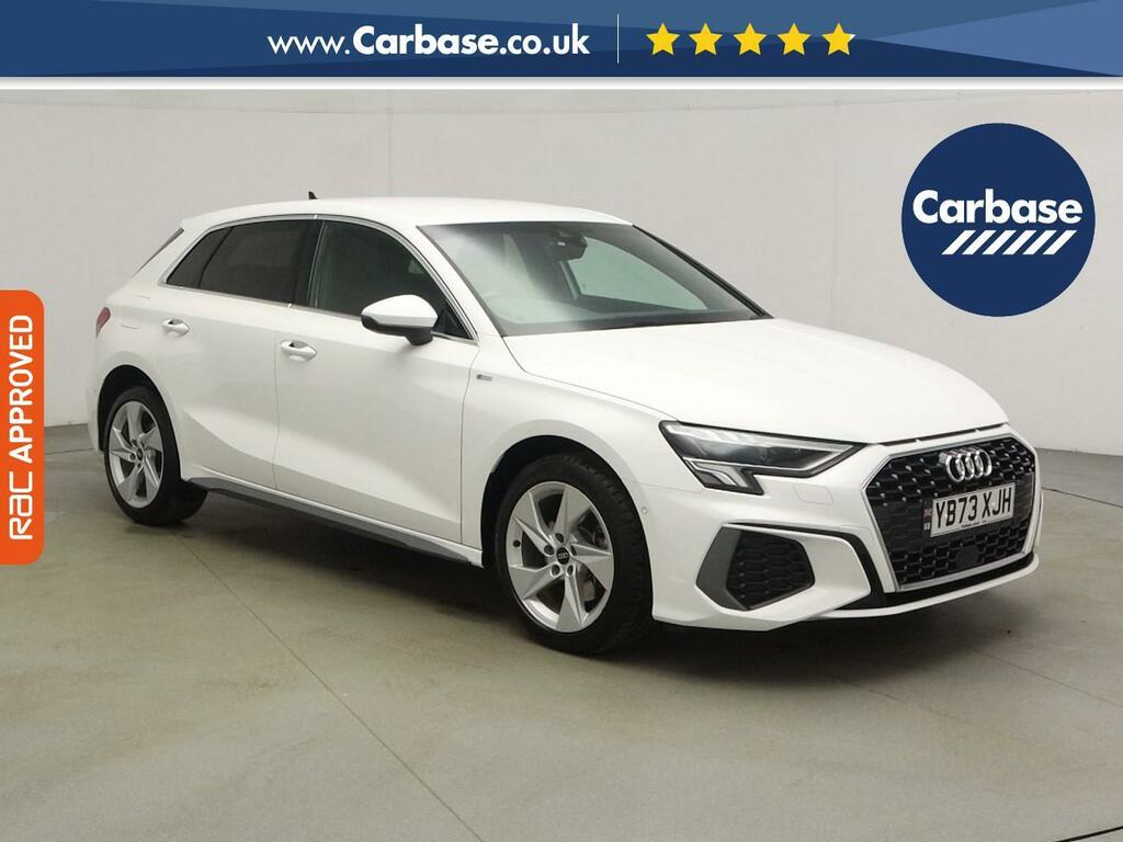 Audi A3 1.4 Tfsie 40 S Line Sportback Plug-in H White