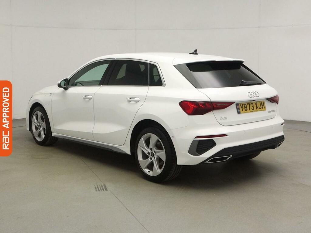 Audi A3 1.4 Tfsie 40 S Line Sportback Plug-in H YB73XJH White #4