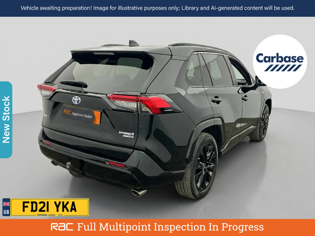 Toyota Rav 4 2.5 Vvt-h Black Edition Suv Hybrid Cvt Black