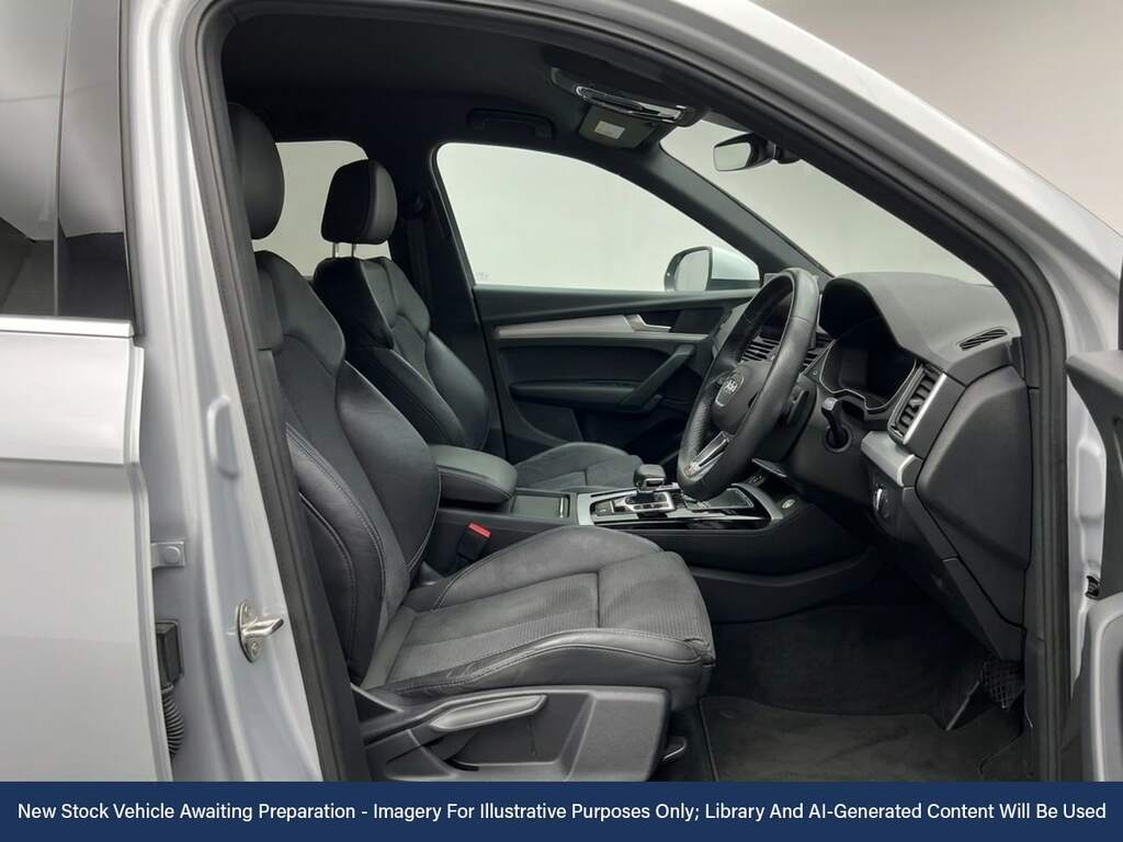 Audi Q5 2.0 Tfsi 45 S Line Suv S Tronic Quattro White #3