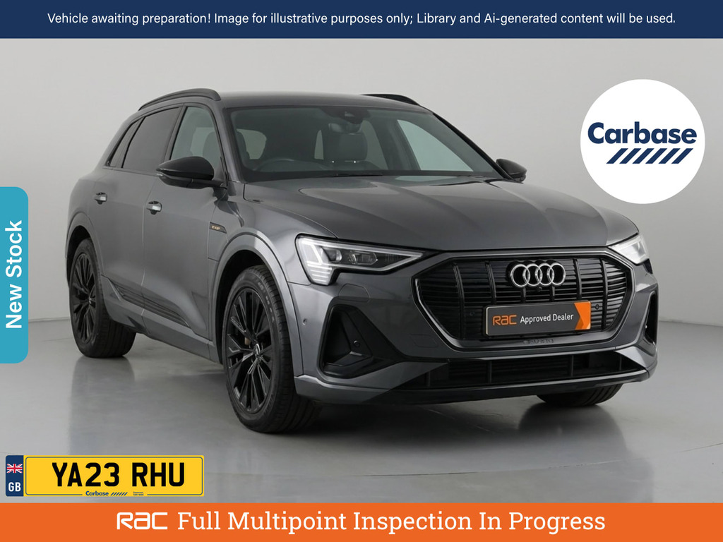 Audi Q8 e tron 55 Black Edition Suv Quattro 114 Grey