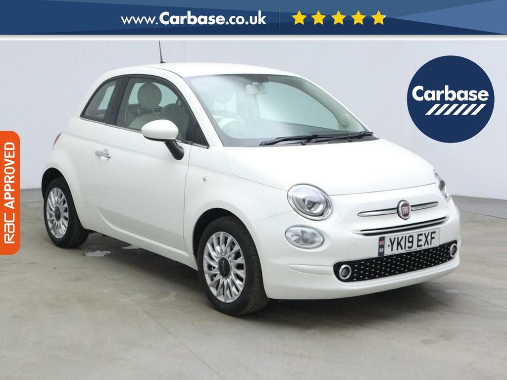 Fiat 500 1.2 Lounge Hatchback Euro 6 Ss White