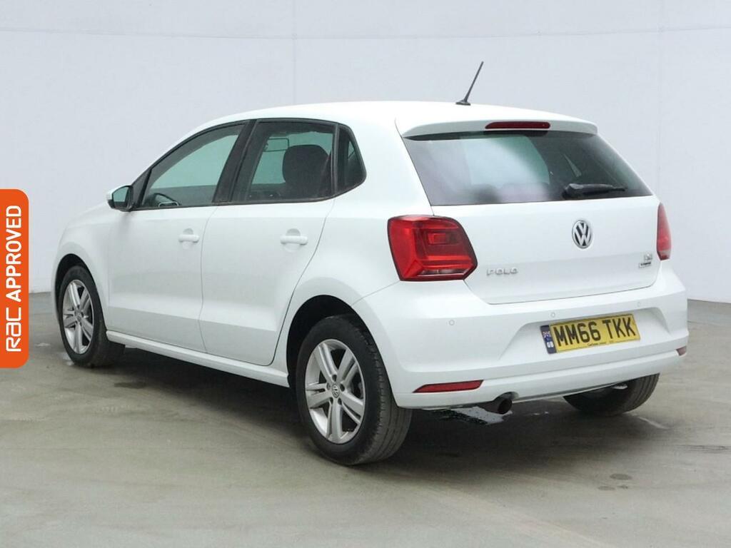 Volkswagen Polo 1.2 Tsi Bluemotion Tech Match Hatchback MM66TKK White #4