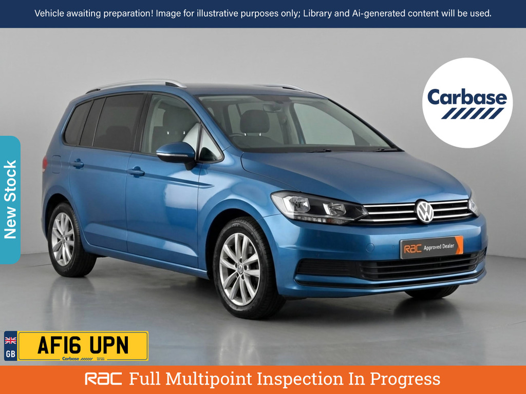 Volkswagen Touran 2.0 Tdi Bluemotion Tech Se Family Mpv M Blue