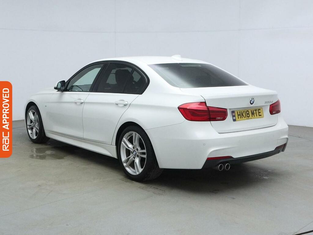 BMW 3 Series 2.0 320D M Sport Saloon Euro 6 S HK18MTE White #4