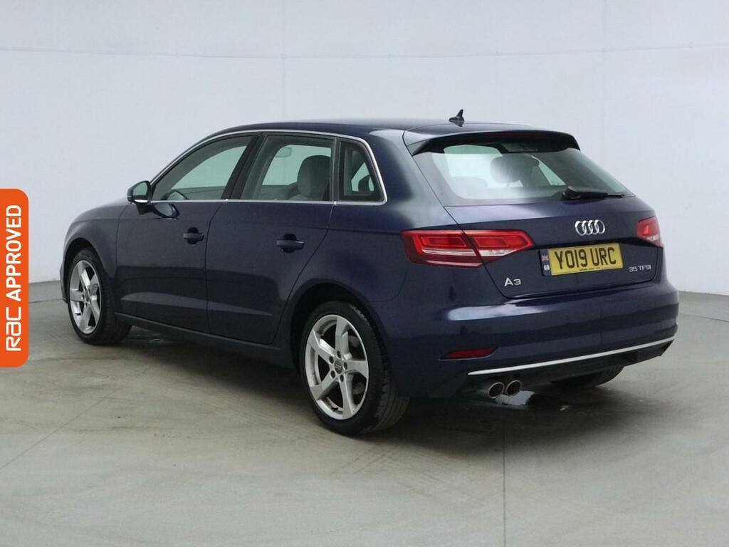 Audi A3 1.5 Tfsi Cod 35 Sport Sportback S Troni YO19URC Blue #4