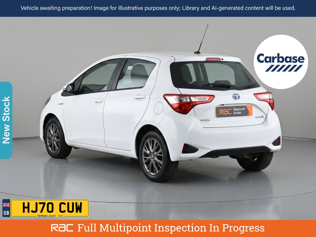 Toyota Yaris 1.5 Vvt-h Icon Hatchback Hybrid E-cvt E White